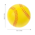thumbnail image 2 of WASHWEPE 12Pcs Supple PU Baseballs Yellow Softballs for Safe and Effective Baseball Practice, 2 of 5