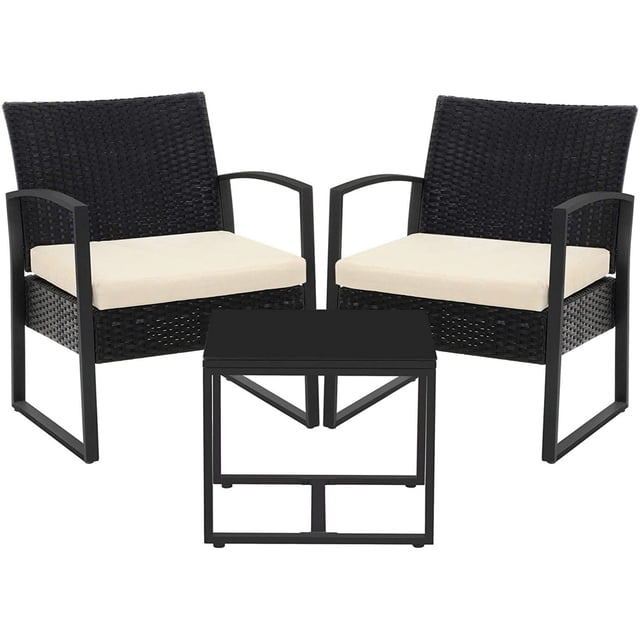 Boutique Home 3-Piece Bistro Outdoor Patio Furniture Set