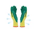 thumbnail image 3 of Jinsinto Garden Eden work gloves - robust protective gloves for gardening work, 3 of 4