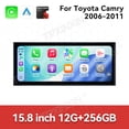 thumbnail image 3 of TPXINXIN 15.8 inch Android 15 Car Radio For Toyota Camry 2006-2011 HD Multimedia Video Player Navigation GPS DVD 4G DSP Stereo Bluetooth, 3 of 15