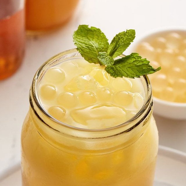 Bossen 7.26 lb. Honey Bursting Boba - 4/Case