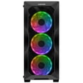 thumbnail image 4 of AQVIN - AQB70 Gaming PC Tower with Intel Core i7 Up to 4.60Ghz, RTX 3050 GDDR6 6GB Graphics Card, 1TB NVMe SSD 16GB RAM Memory, RGB Fans, Windows 11 Pro - Black, 4 of 5