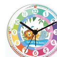 thumbnail image 2 of Analog Alarm Clock for Kids Night Light Mute school Home Clock School Home Child Zoo, 2 of 7