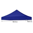 thumbnail image 3 of Hearth & Gear Toldo De Repuesto De 6.56 X 6.56 Ft Tienda De Campaña Desplegable Para Uso Comercial Instantáneo Al Libre Patio Césped Cenador Campamento Exterior Water Can Camping Camping Sleeping Gear, 3 of 5