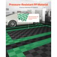 thumbnail image 2 of VEVOR Interlocking Drainage Mat Drainage Cushion 12” x 12” Modular Floor Tile, 2 of 9