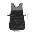 thumbnail image 4 of Hair Stylist Apron Waterproof Apron for Hair Cutting Apron for Kitchen Cooking Painting, 4 of 9
