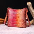 thumbnail image 2 of Retro crocodile pattern ladies handbag, daily match, all-match occasion,Colorful-2, 2 of 16