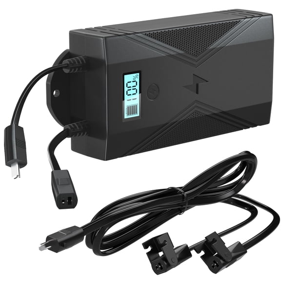 Ponkor Battery Pack for Reclining Furniture- 2500mAh Power Recliner Battery Pack Rechargeable, Universal Furniture Battery Pack with 2-Pin Electric Cord for Lift Chairs