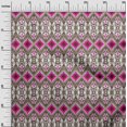 thumbnail image 2 of oneOone Silk Tabby Fabric Geometric Ikat Print Fabric By Yard 42 Inch Wide, 2 of 4