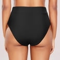 thumbnail image 2 of Women Casual High Waisted Swim Trunks Nylon Spandex Split Solid Color Quick Drying Beach Water Activities Wear, 2 of 5