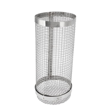 BBQ Cage,Barbecue Grilling Basket Stainless BBQ Grill Basket Barbecue Basket Effortless Installation
