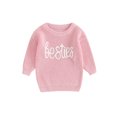 thumbnail image 1 of Faithtur Pull d'Automne pour Bébé Modèle Lettre Jacquard à Manches Longues Pull Pull Hiver, 1 of 9