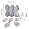 thumbnail image 3 of BotaniNest Cavities Silicone Mould Easter Silicone Moulds Casting Moulds Easter For Rabbits Pendant Epoxy Resin Casting Mould Rabbit Casting Mould Easter, 3 of 4