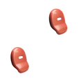 thumbnail image 2 of Youkk Stylish And Easy Installation Rear Door Handle Trim Exterior Durable And Long-Lasting ABS Materials Lava orange 2Set, 2 of 6