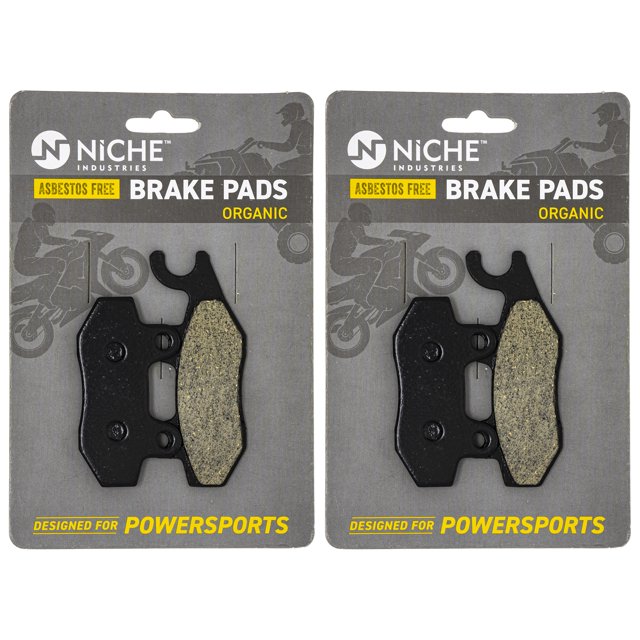 Niche Front Left Brake Pad Set for Can-Am Maverick 1000 Organic UTV 2 Pack 519-KPA2289D