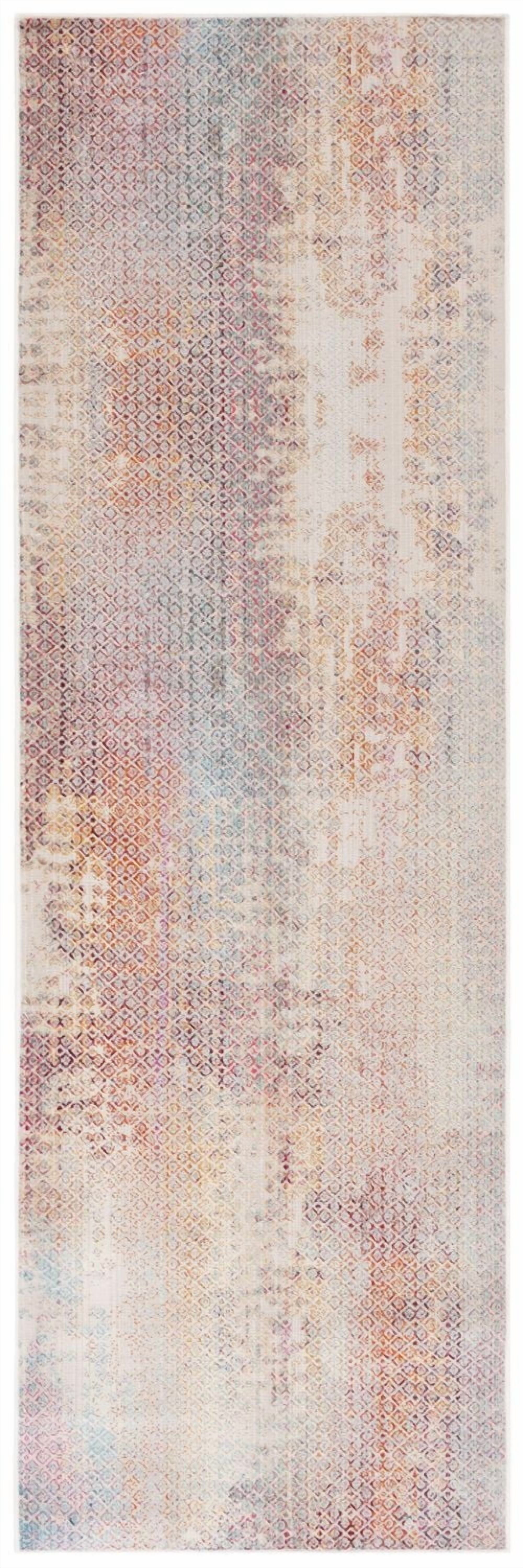 SAFAVIEH Rainbow Kameron Abstract Indoor/Outdoor Area Rug