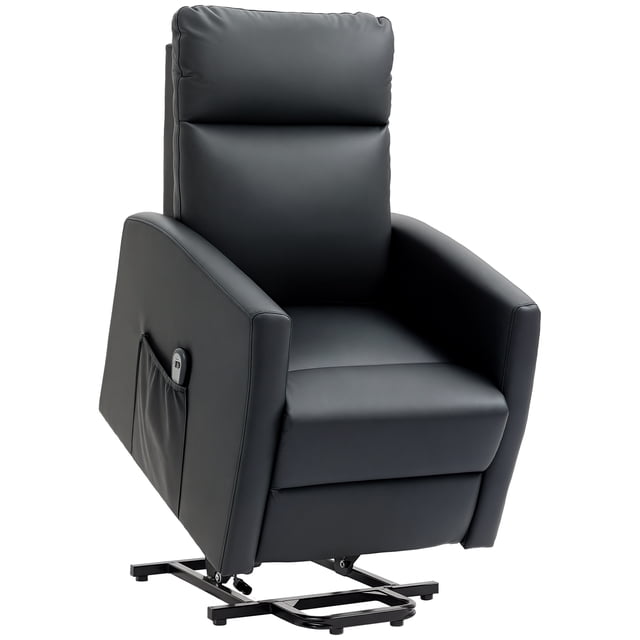 HOMCOM Fauteuil Releveur Électrique pour Aînés avec Pochette pour Télécommande
