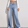 thumbnail image 2 of Ketyyh-chn99 Jeans à Enfiler Femme Jeans Extensibles Jeans Capri Taille Mi-Haute pour Femme Bleu,m, 2 of 4