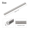 thumbnail image 3 of Unique Bargains M8 x 130mm 304 Stainless Steel Fully Threaded Rod Right Hand Threads 12 Pack, 3 of 4