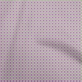 thumbnail image 1 of oneOone Rayon Fuschia Pink Fabric Asian Ikat Sewing Material Print Fabric by The Yard 56 Inch Wide, 1 of 4