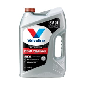 Valvoline Full Synthetic High Mileage with MaxLife Technology SAE 5W-20 Motor Oil 5 QT (Packaging May Vary)