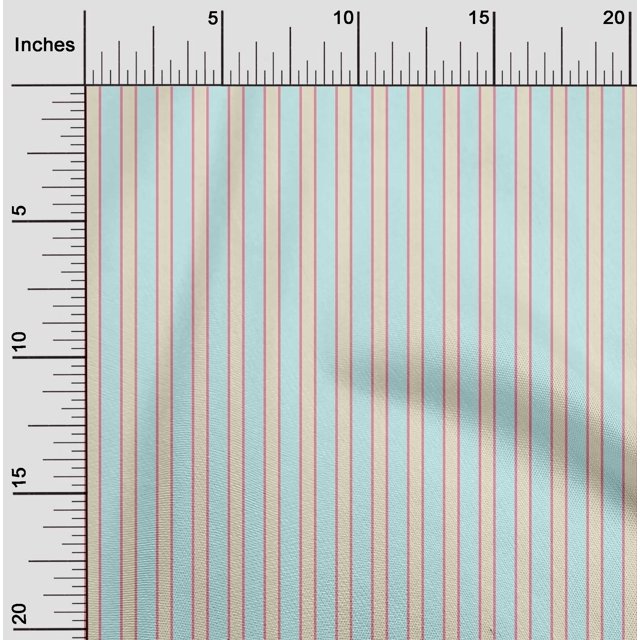 oneOone Cotton Flex Fabric Shadow Stripe Print Fabric BTY 40 Inch Wide