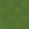 thumbnail image 1 of Ahgly Company Tapis d'Intérieur Lavable à la Machine, Carré, Transitionnel, Vert Pomme Vert, Tapis de Zone, 7 Pieds Carré, 1 of 7