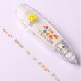 thumbnail image 1 of EGNMCR Diary NoteBook Notebooks for Work Decorative Tape Pen DIY Photo Album Correction Tape Decoration Tape Tape Pen, 1 of 2