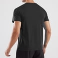 thumbnail image 4 of Besolor Mens Short Sleeve Shirts Summer Quick Dry Wicking Athletic Running Gym Workout Casual Basic Tee Tops, 4 of 7