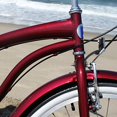 thumbnail image 5 of Firmstrong Bella Fashionista Single Speed Beach Cruiser Bicycle, 26-Inch, Burgundy, 5 of 5