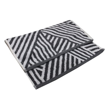 Hometrends Fashion Hand Towel, Charcoal, 1 Piece