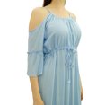 thumbnail image 2 of Bimba Robe Maxi à Épaules Dénudées d'Été pour Femmes, Tenue de Plage, Robes de Vacances, 2 of 9