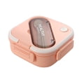 thumbnail image 2 of Lunch Box Bento Box for Adult Divided Bento Box for Adults, Lunch Box for Office Workers, Square Single-Layer Sealed Lunch Box Bento Box Adult Lunch Box Adult Bento Box Lunch Box, 2 of 2