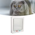 thumbnail image 4 of Porte pour Chat, Porte Intérieure Universelle Coupe-Vent pour Chat à Accès Contrôlable pour Trous pour Chat, 4 of 8