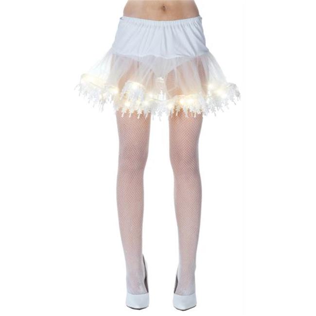Morris Costumes UR29486 Jupon Lumineux Blanc