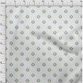 thumbnail image 3 of oneOone Georgette Viscose Fabric Circle Ikat Printed Craft Fabric BTY 42 Inch Wide, 3 of 4
