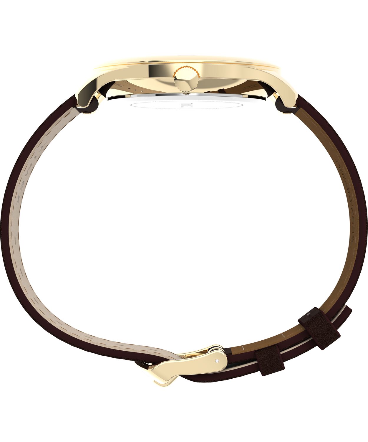 TIMEX® Modern Easy Reader® 40mm Leather Strap Watch