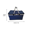 thumbnail image 2 of Fareti Sac Isotherme pour Lunch, Sac Fourre-Tout Pliable Réutilisable pour Lunch, Sac de Boîte à Lunch Portable, 45*22 cm, 2 of 2