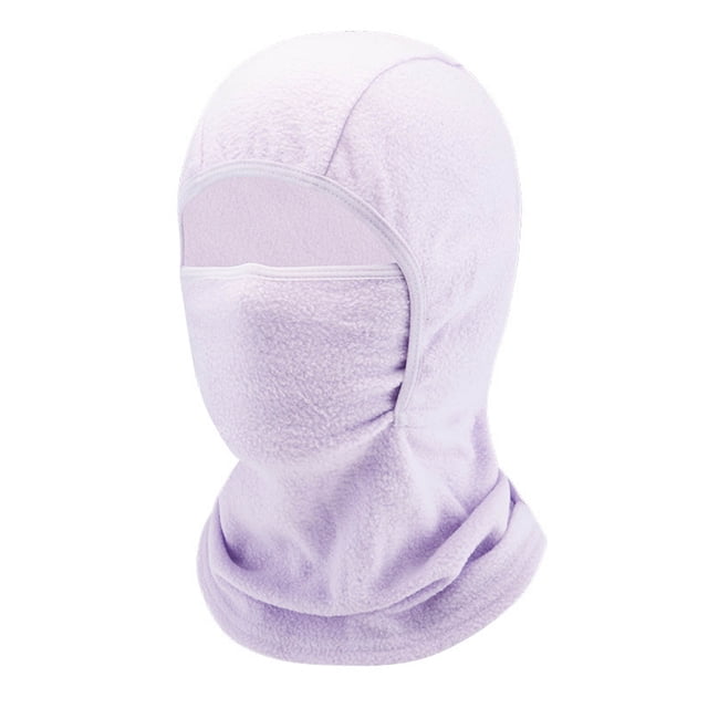 HAiming Kids Winter Plush Ski Face Mask Hat Breathable Thermal for Motorcycle Riding Cycling in Cold Weather