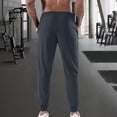 thumbnail image 5 of Dagugfen Pantalon Homme Taille Élastique Jambe Fuselée Ajusté Été Léger Décontracté Course Athlétique, 5 of 5
