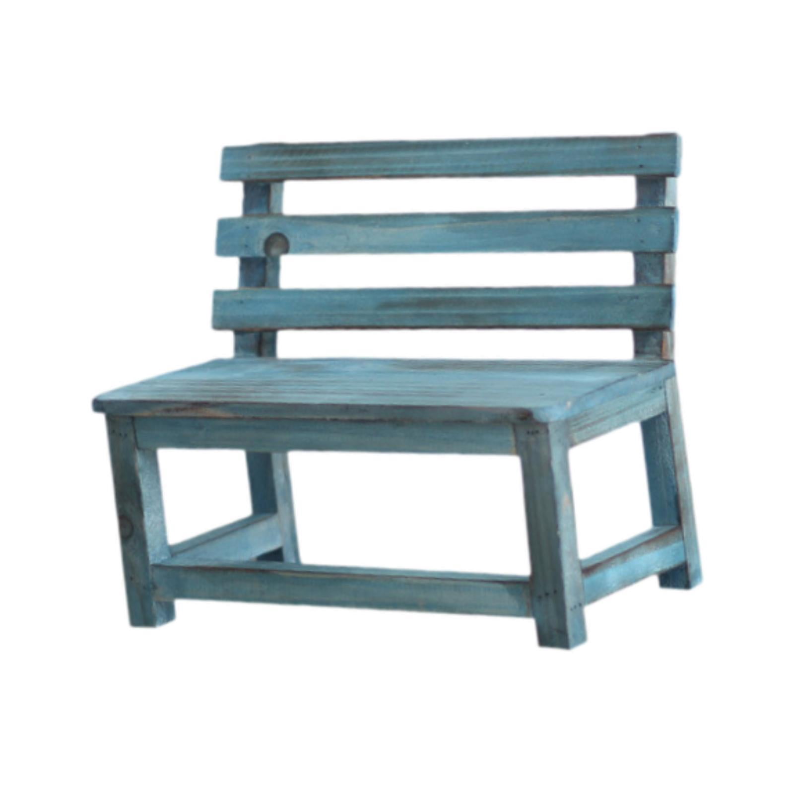 DOLITY Mini Tabouret en Bois Support de Pot de Fleurs pour Salon Ferme Balcon Banc