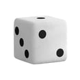 thumbnail image 2 of Dvkptbk Home Stool Entrance Shoe Benches Dice-Patterned Stool Personalized Faux Pashm Living Room Footstool home decor, 2 of 6