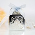thumbnail image 2 of Maoww 50 Pieces Gift Boxes Snack Chocolate Cookie Package Holder Paper Decorative Atmospheres Packing Ribbon Hollow Container Silver, 2 of 8