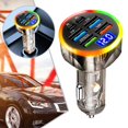 thumbnail image 2 of 200W Car Charger With QC30 Fast Charging, 1 To 6 Multi-functional, 2 of 8