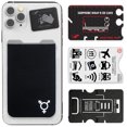 thumbnail image 1 of Gecko Travel Tech Phone Wallet - Stick On Card Holder Wallet for Cell Phones - Adhesive Card Pocket - LGBT, 1 of 1