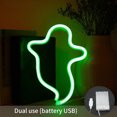 thumbnail image 1 of LSLJS LED Halloween Specter Neon Shape Lights, Suitable for All Kinds Of Festivals, Parties, Interior Decoration, Wall Decoration, Window Decoration Bar Bedroom Room, Decorative Lights, 1 of 6