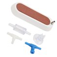 thumbnail image 4 of Fish Tank Air Refiner Aquarium Air Stone Disc Bubble Diffuser with Air Pump AccessoriesS White, 4 of 9