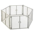 thumbnail image 1 of North States 6-Panel Easy To Use Baby Gate Plastic Superyard Classic Baby or Pet Playard, 1 of 9