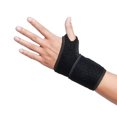 thumbnail image 2 of Wrist Support Wrist Stabilizer Adjustable Wrist Bandages Protector Left and Right Hand Wrist Wraps for Fitness Office Pain Black 1 pc, 2 of 7
