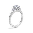 thumbnail image 2 of 0.75 T.C.W Round Shape Natural Diamond Latest Design Solitaire Wedding Ring for Ladies Solid 14K White Gold Size 8, 2 of 8